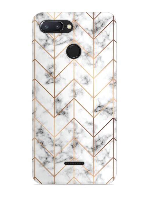 Vector Marble Texture Snap Case for Xiaomi Redmi 6