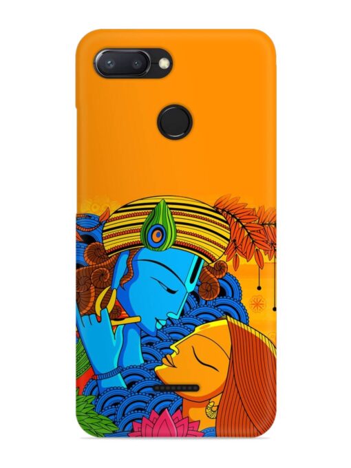 Illustration Hindu Goddess Snap Case for Xiaomi Redmi 6 Zapvi