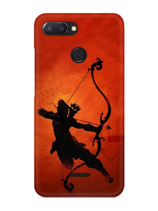 Illustration Lord Rama Snap Case for Xiaomi Redmi 6 Zapvi