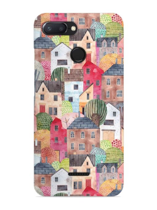 Abstract Seamless Pattern Snap Case for Xiaomi Redmi 6 Zapvi