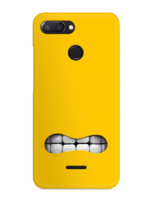 Mouth Character On Snap Case for Xiaomi Redmi 6 Zapvi