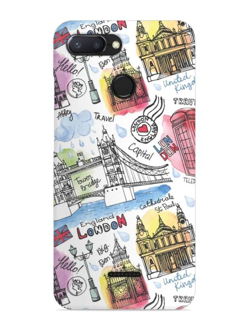 Vector London Landmark Snap Case for Xiaomi Redmi 6