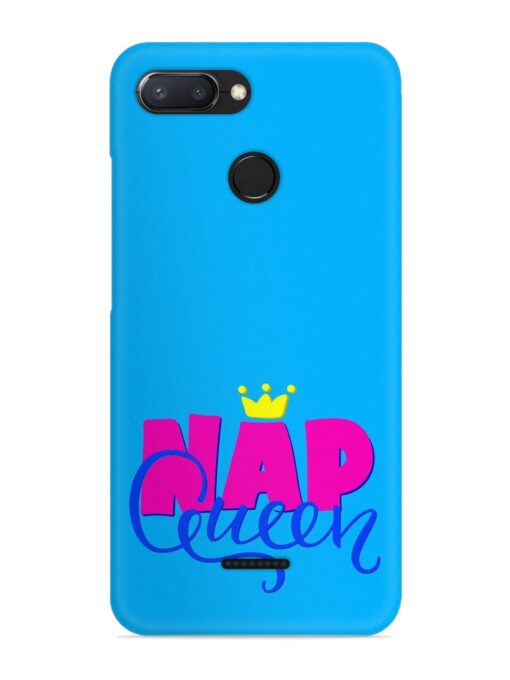 Nap Queen Quote Snap Case for Xiaomi Redmi 6 Zapvi