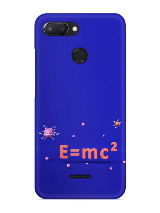 Formula Relativity Equation Snap Case for Xiaomi Redmi 6