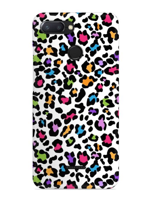 Seamless Leopard Pattern Snap Case for Xiaomi Redmi 6 Zapvi