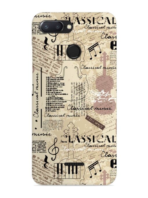 Classical Music Lpattern Snap Case for Xiaomi Redmi 6 Zapvi