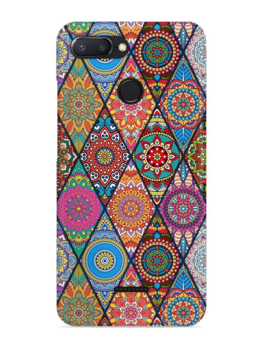 Seamless Tile Pattern Snap Case for Xiaomi Redmi 6