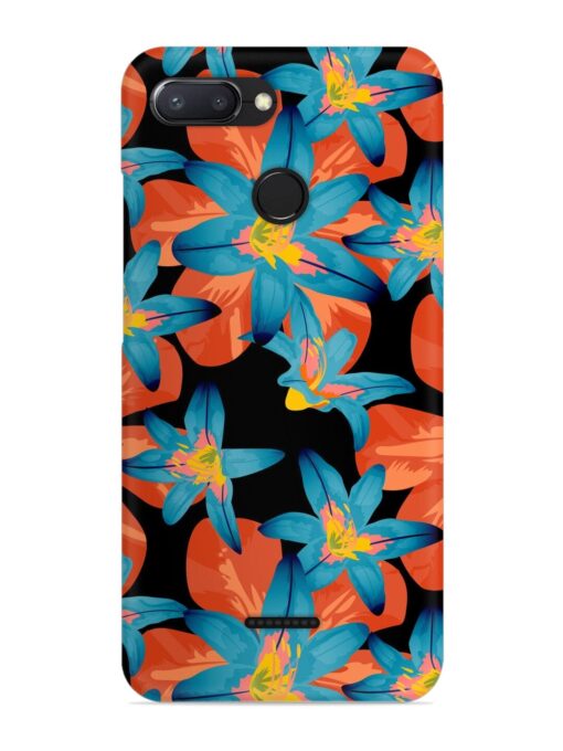 Philippine Flowers Seamless Snap Case for Xiaomi Redmi 6 Zapvi