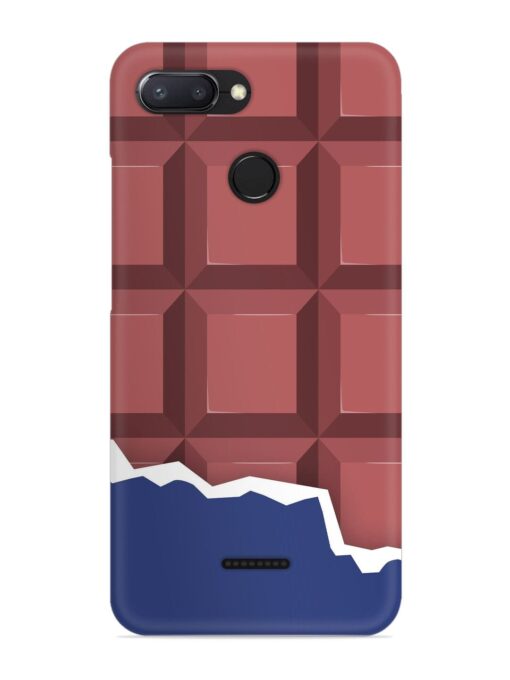 Chocolate Vector Art Snap Case for Xiaomi Redmi 6