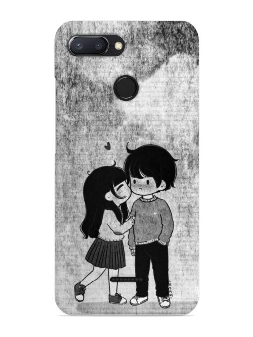 Couple Love Highlights Snap Case for Xiaomi Redmi 6 Zapvi