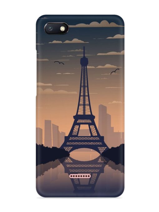 France Paris Eiffel Tower Gradient Snap Case for Xiaomi Redmi 6A