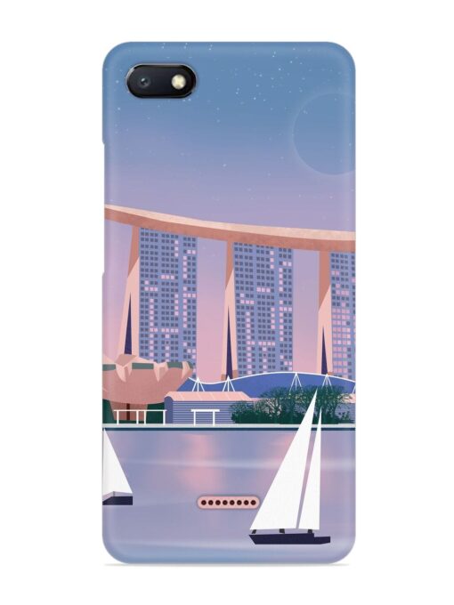 Singapore Scenery Architecture Snap Case for Xiaomi Redmi 6A Zapvi