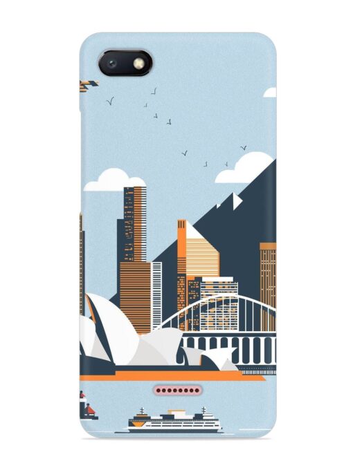 Sydney Opera Landscape Snap Case for Xiaomi Redmi 6A Zapvi