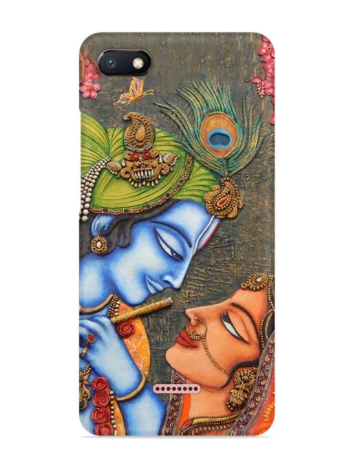 Lord Radha Krishna Flute Art Snap Case for Xiaomi Redmi 6A Zapvi