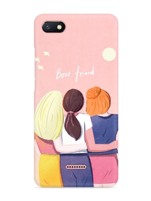 Friendship Day Snap Case for Xiaomi Redmi 6A Zapvi