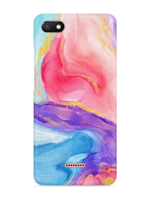 Watercolor Gradient Snap Case for Xiaomi Redmi 6A Zapvi