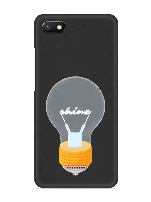 Bulb Background Snap Case for Xiaomi Redmi 6A Zapvi