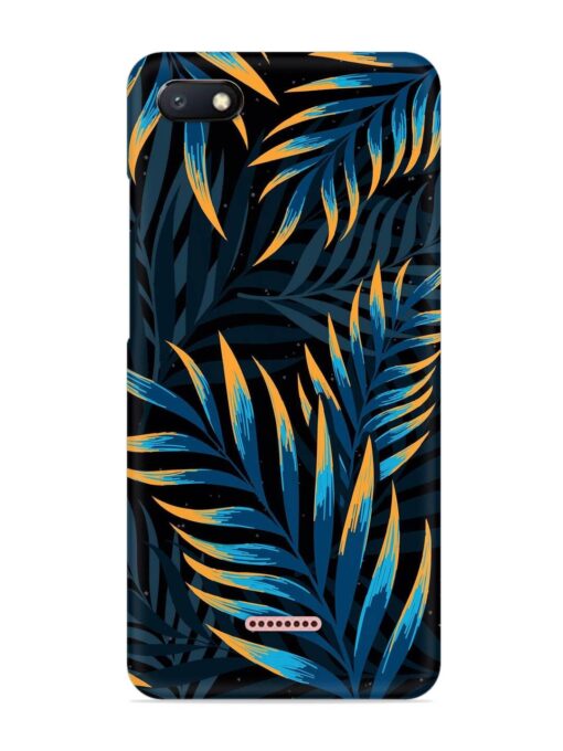 Abstract Leaf Art Snap Case for Xiaomi Redmi 6A