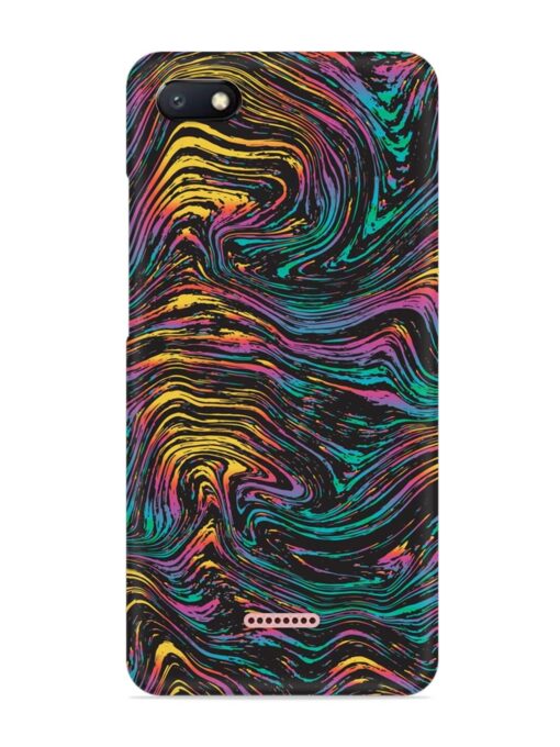 Abstract Liquid Colors Snap Case for Xiaomi Redmi 6A Zapvi