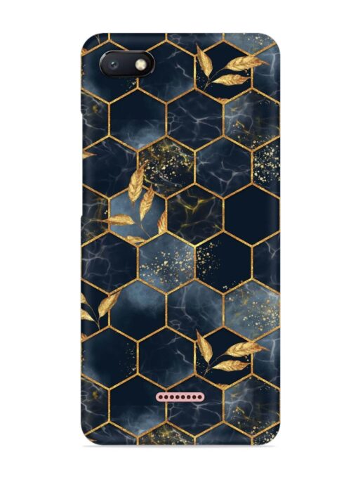 Marble Hexagon Seamless Snap Case for Xiaomi Redmi 6A Zapvi