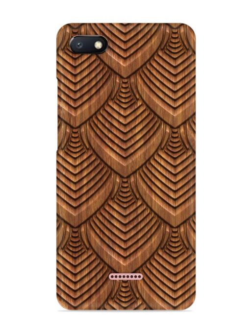 Carved Pattern On Snap Case for Xiaomi Redmi 6A