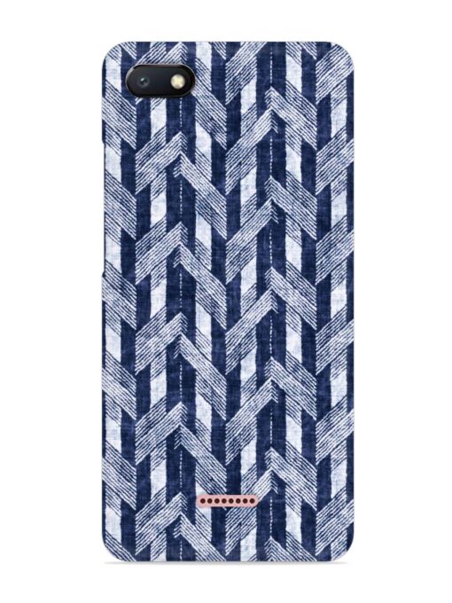 Abstract Herringbone Motif Snap Case for Xiaomi Redmi 6A Zapvi