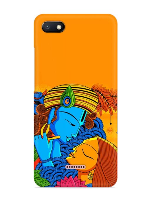 Illustration Hindu Goddess Snap Case for Xiaomi Redmi 6A Zapvi