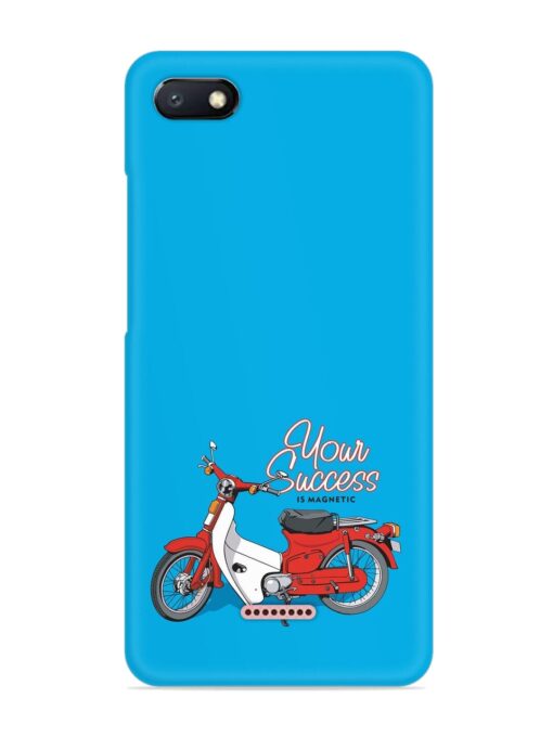 Motorcycles Image Vector Snap Case for Xiaomi Redmi 6A Zapvi