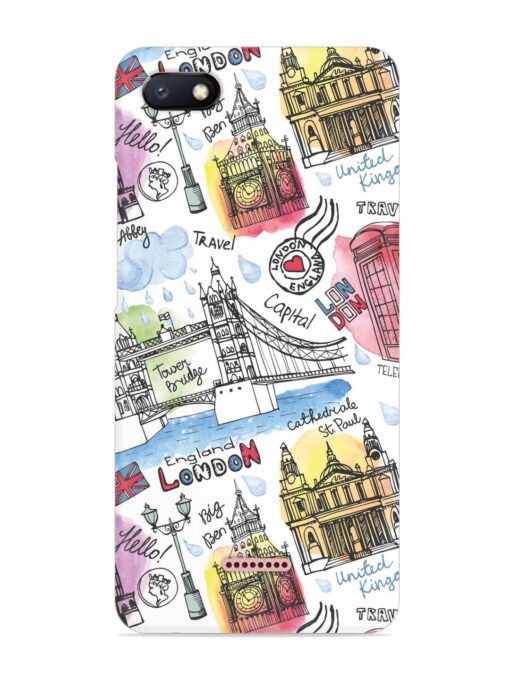 Vector London Landmark Snap Case for Xiaomi Redmi 6A