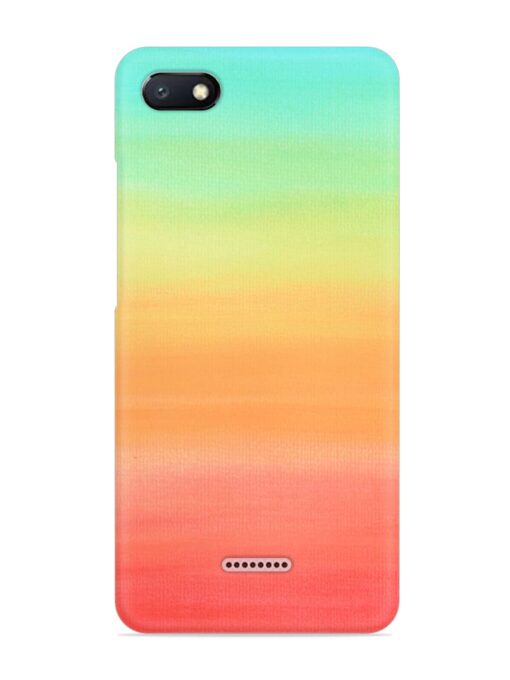 Background Sky Watercolor Snap Case for Xiaomi Redmi 6A Zapvi