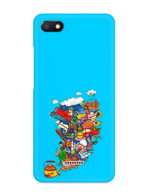 Vector Design Indian Snap Case for Xiaomi Redmi 6A