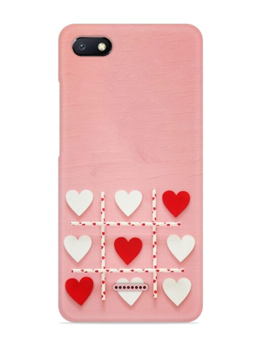 Valentines Day Concept Snap Case for Xiaomi Redmi 6A