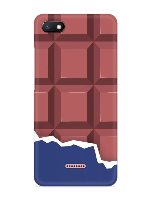 Chocolate Vector Art Snap Case for Xiaomi Redmi 6A