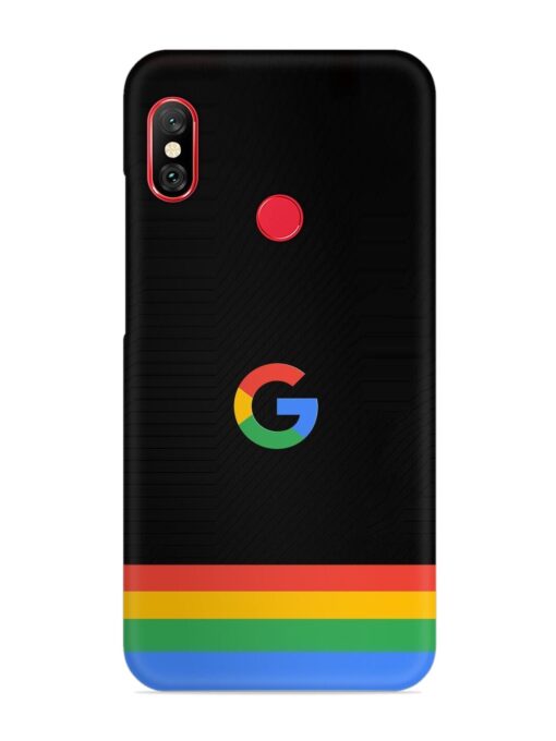 Google Logo Art Snap Case for Xiaomi Redmi 6 Pro