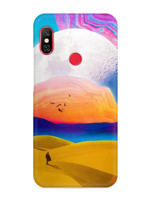 Sandy Desert Snap Case for Xiaomi Redmi 6 Pro