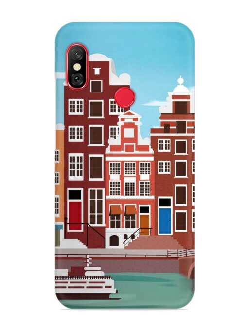 Scenery Architecture Amsterdam Landscape Snap Case for Xiaomi Redmi 6 Pro