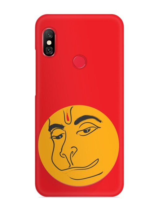 Lord Hanuman Vector Snap Case for Xiaomi Redmi 6 Pro Zapvi