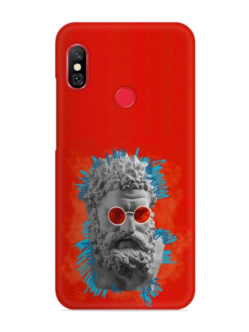 Contemporary Art Concept Snap Case for Xiaomi Redmi 6 Pro