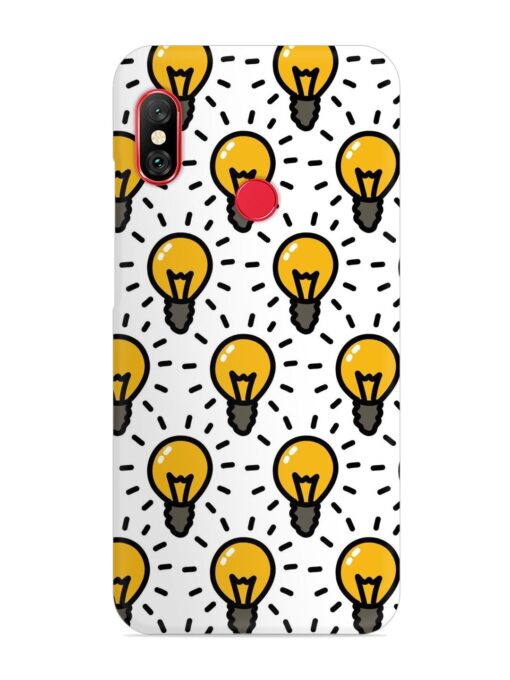 Light Bulb Seamless Snap Case for Xiaomi Redmi 6 Pro Zapvi