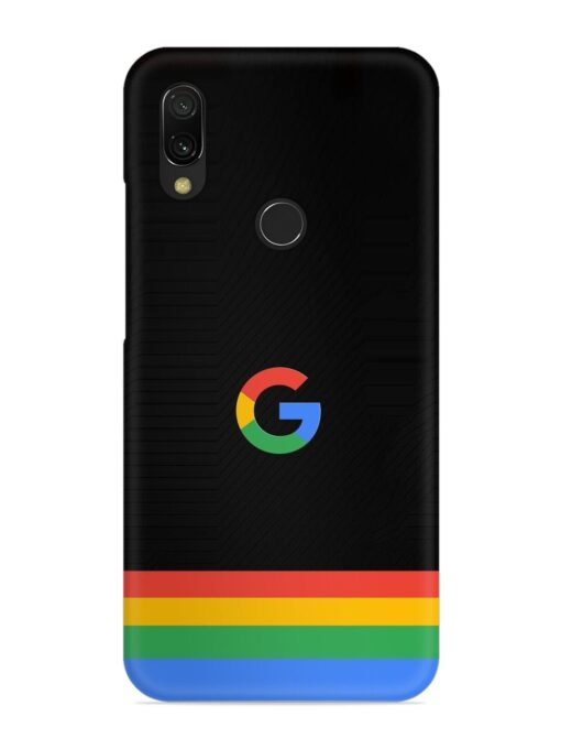 Google Logo Art Snap Case for Xiaomi Redmi 7 Zapvi