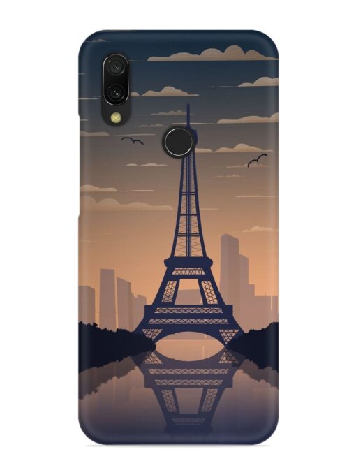 France Paris Eiffel Tower Gradient Snap Case for Xiaomi Redmi 7