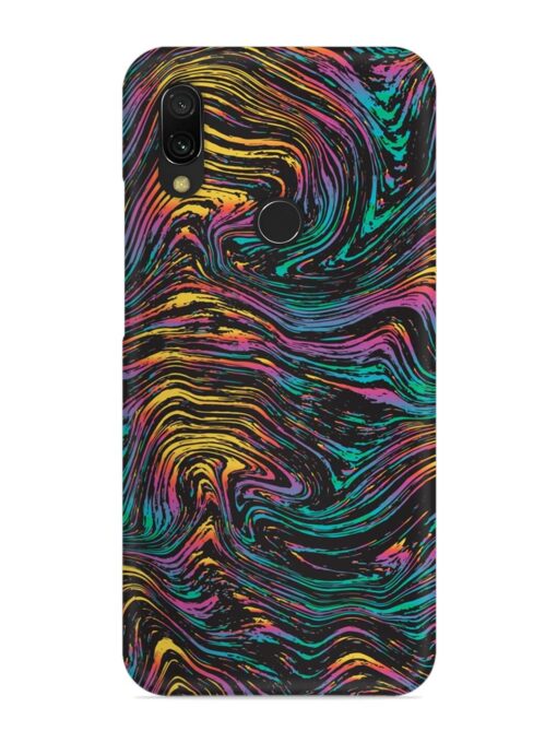 Abstract Liquid Colors Snap Case for Xiaomi Redmi 7 Zapvi