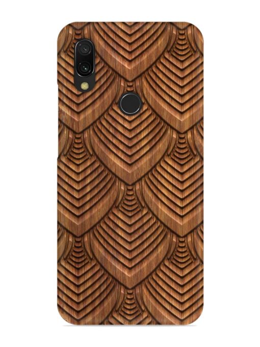 Carved Pattern On Snap Case for Xiaomi Redmi 7 Zapvi