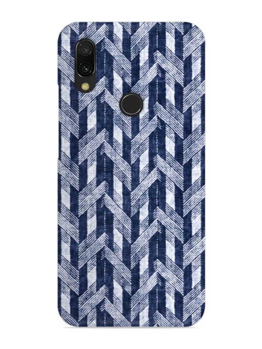 Abstract Herringbone Motif Snap Case for Xiaomi Redmi 7 Zapvi