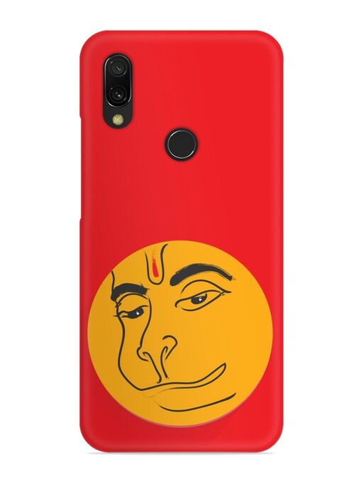 Lord Hanuman Vector Snap Case for Xiaomi Redmi 7 Zapvi