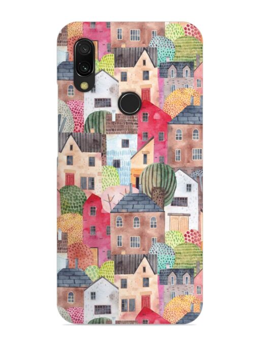 Abstract Seamless Pattern Snap Case for Xiaomi Redmi 7 Zapvi