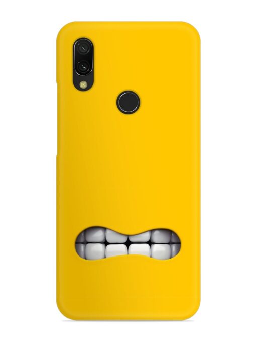 Mouth Character On Snap Case for Xiaomi Redmi 7 Zapvi