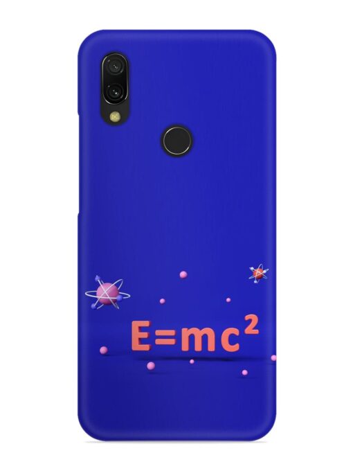 Formula Relativity Equation Snap Case for Xiaomi Redmi 7 Zapvi