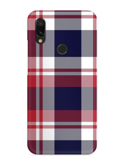 Classic Plaid Tartan Snap Case for Xiaomi Redmi 7 Zapvi