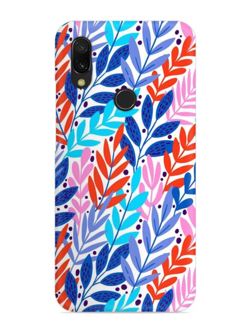 Bright Floral Tropical Snap Case for Xiaomi Redmi 7 Zapvi